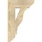 Ekena Millwork Funston Slat Rough Sawn Bracket, Douglas Fir, 4"W x 14"D x 22"H BKT04X14X22FST06RDF - alternate 3